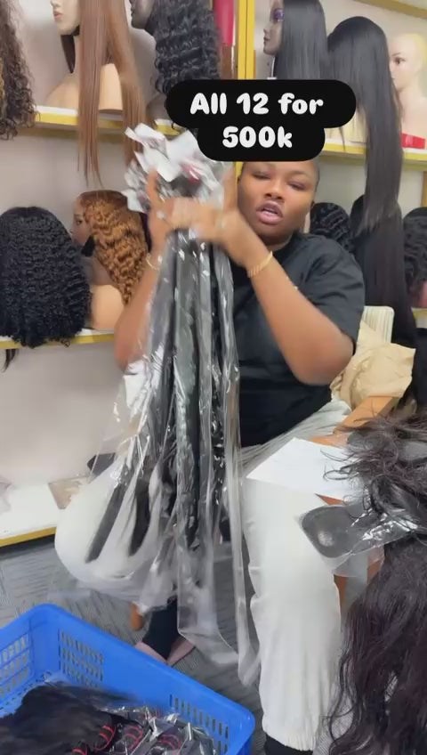 Order A6 30” India straight 12bundles